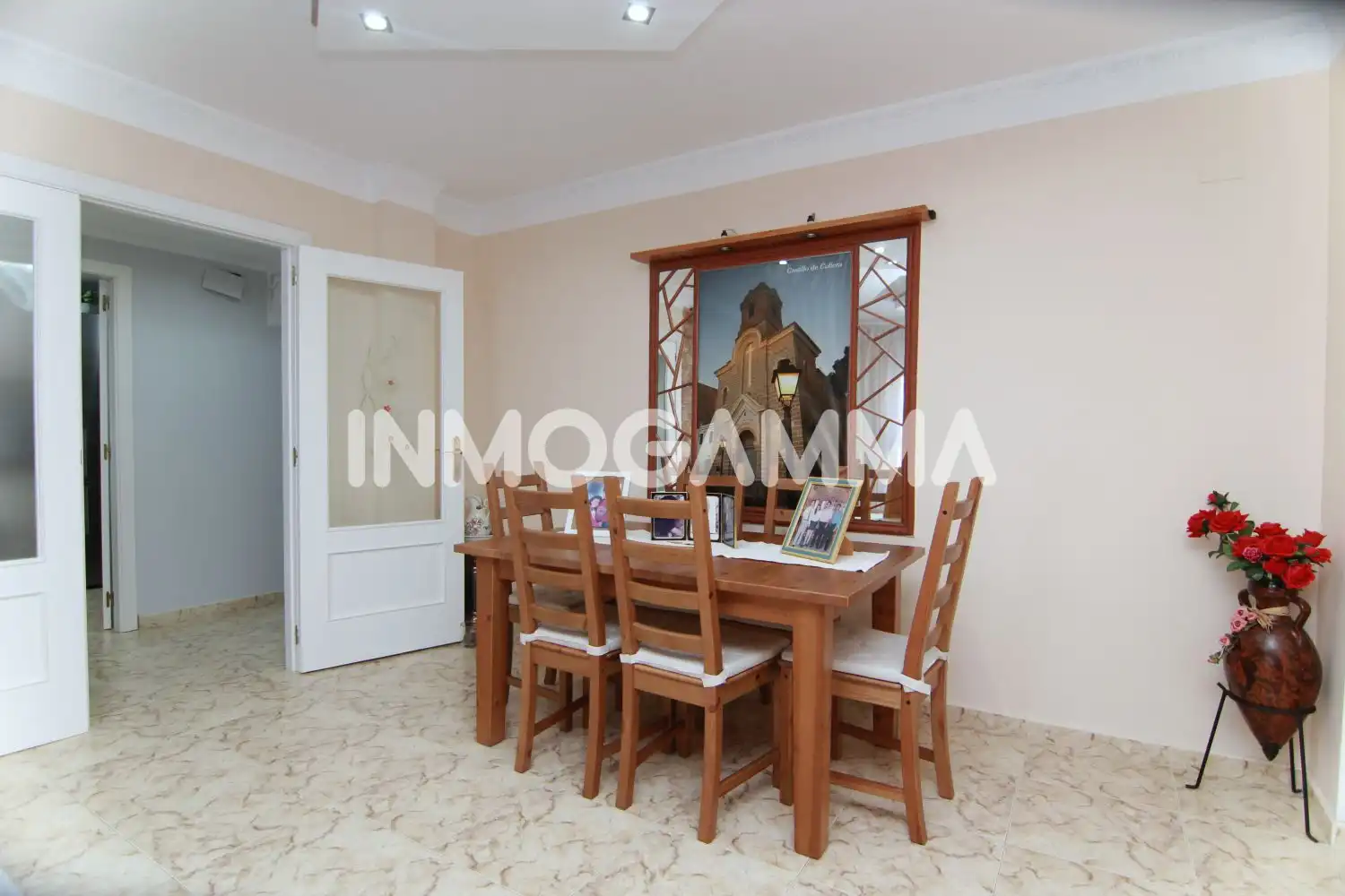Esszimmer von Maisonette zum Verkauf in Cullera mit Klimaanlage, Abstellraum und Balkon