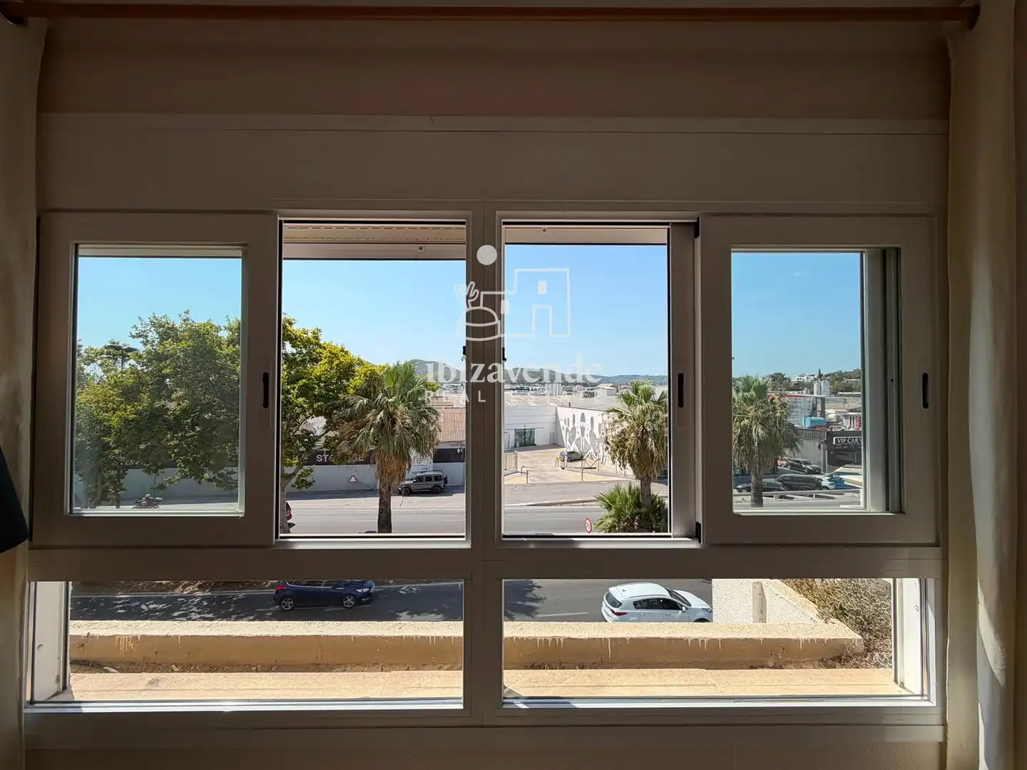 Exterior view of Flat for sale in Eivissa  with Air Conditioner, Swimming Pool and Furnished