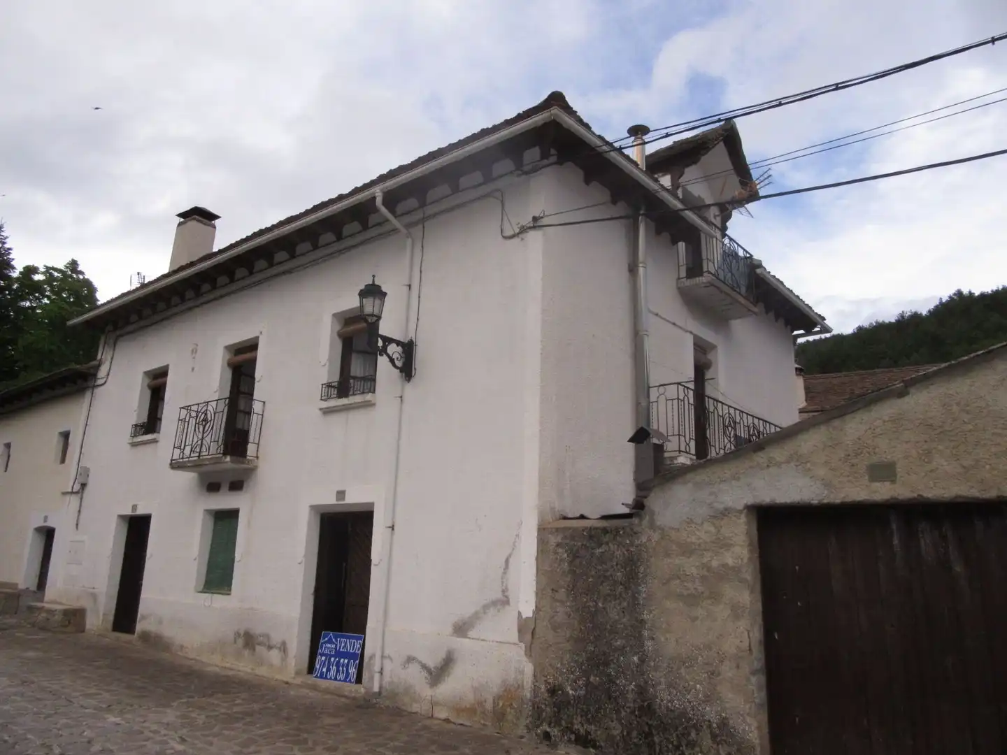 Vista exterior de Casa o chalet en venta en Fago con Trastero