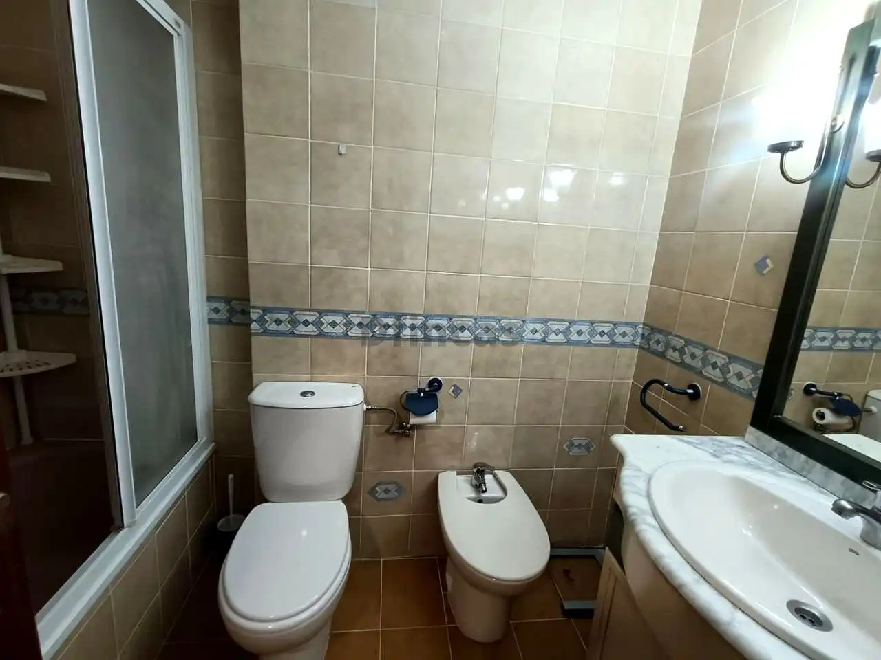 Badezimmer von Wohnung zur Miete in Teruel mit Heizung, Terrasse und Möbliert