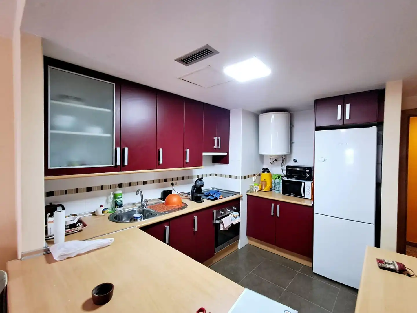 Kitchen of Apartments for sale in Águilas  with Air Conditioner, Heating and Furnished