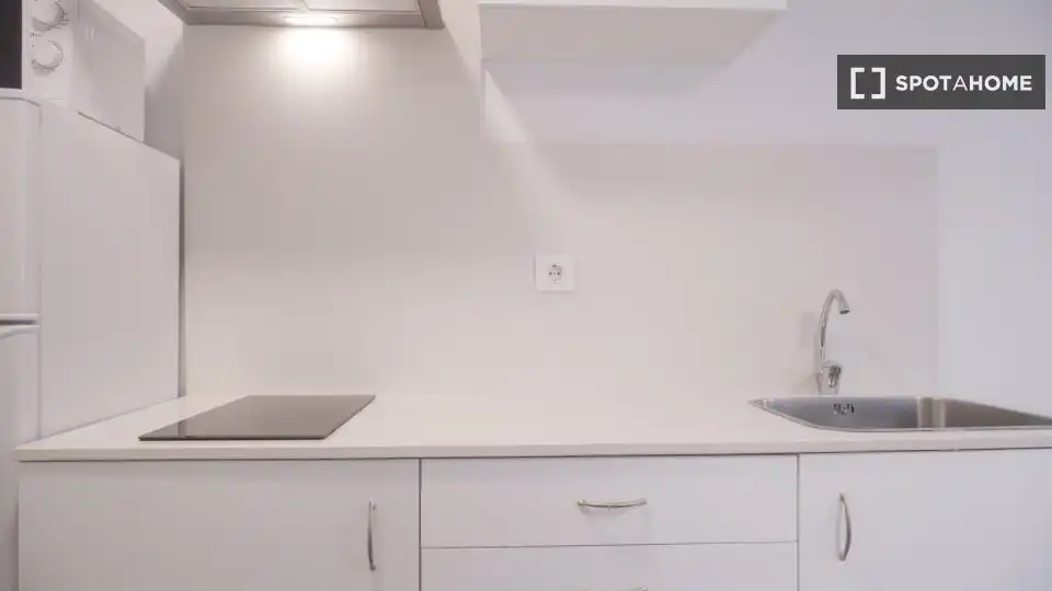 Küche von Wohnung zur Miete in Madrid mit Klimaanlage, Heizung und Möbliert