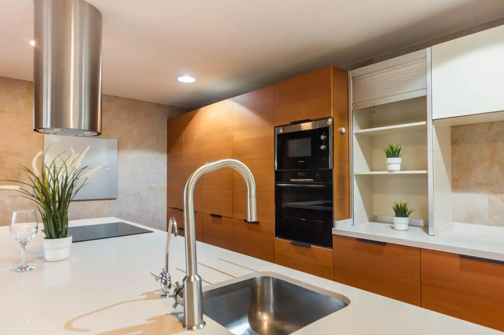 Cocina de Casa o chalet en venta en Murcia con Aire acondicionado, Calefacción y Jardín privado