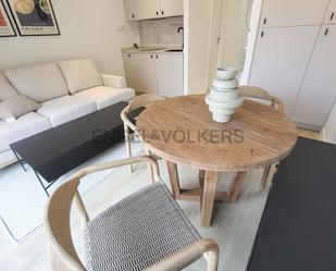 Dining room of Apartment to rent in  Madrid Capital  with Air Conditioner, Heating and Furnished