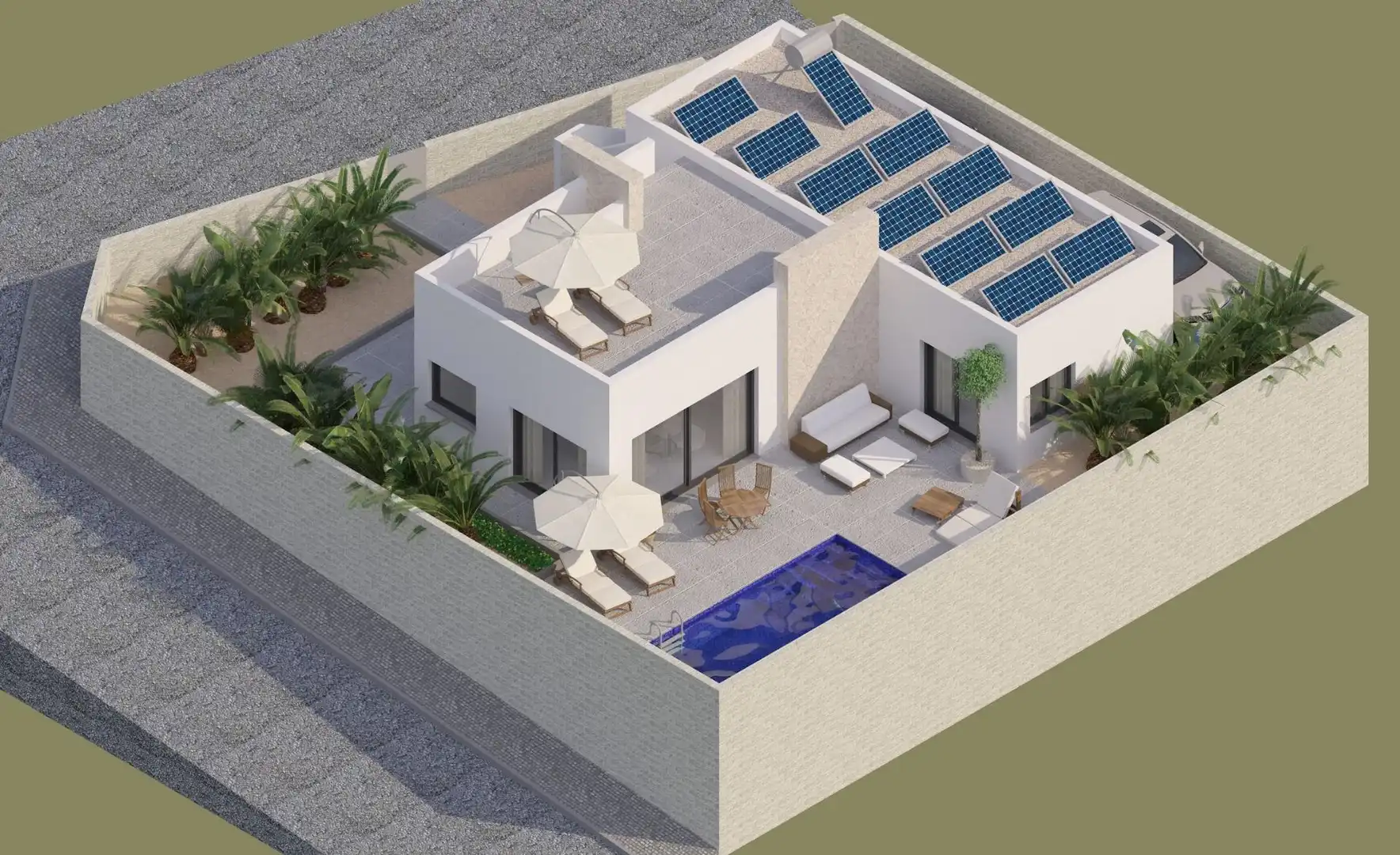 Detached house with pool for sale in Benijófar, imagen 3