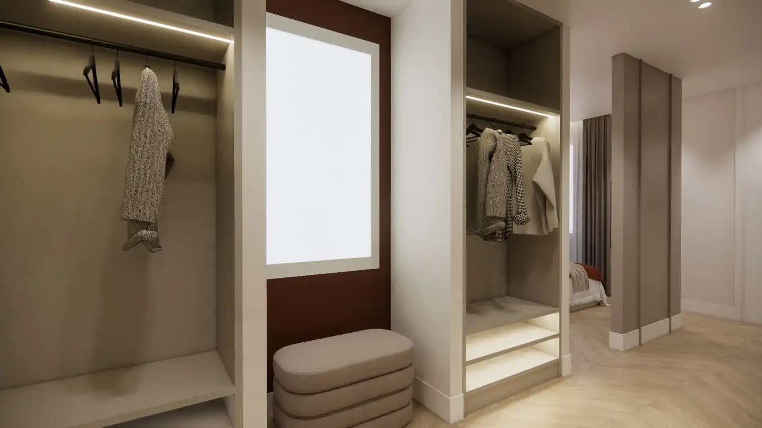 Bedroom of Flat for sale in Madrid  with Air Conditioner, Heating and Furnished