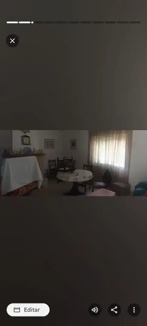 Sala d'estar de Casa adosada en venda en Granátula de Calatrava