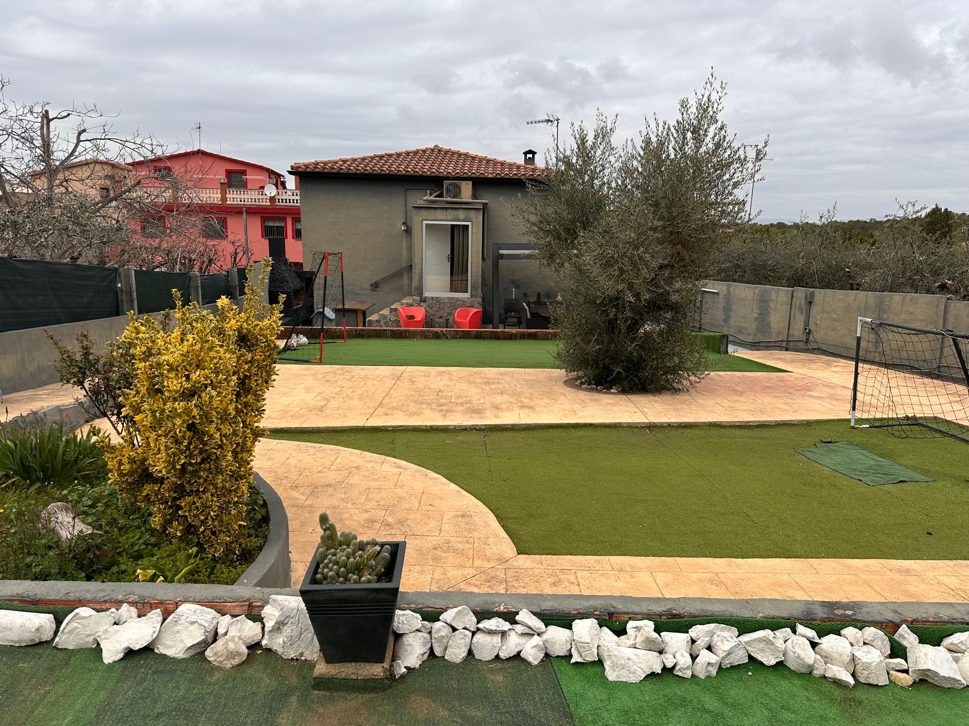 Terrassa de Casa o xalet en venda en Els Pallaresos amb Aire condicionat, Calefacció i Jardí privat