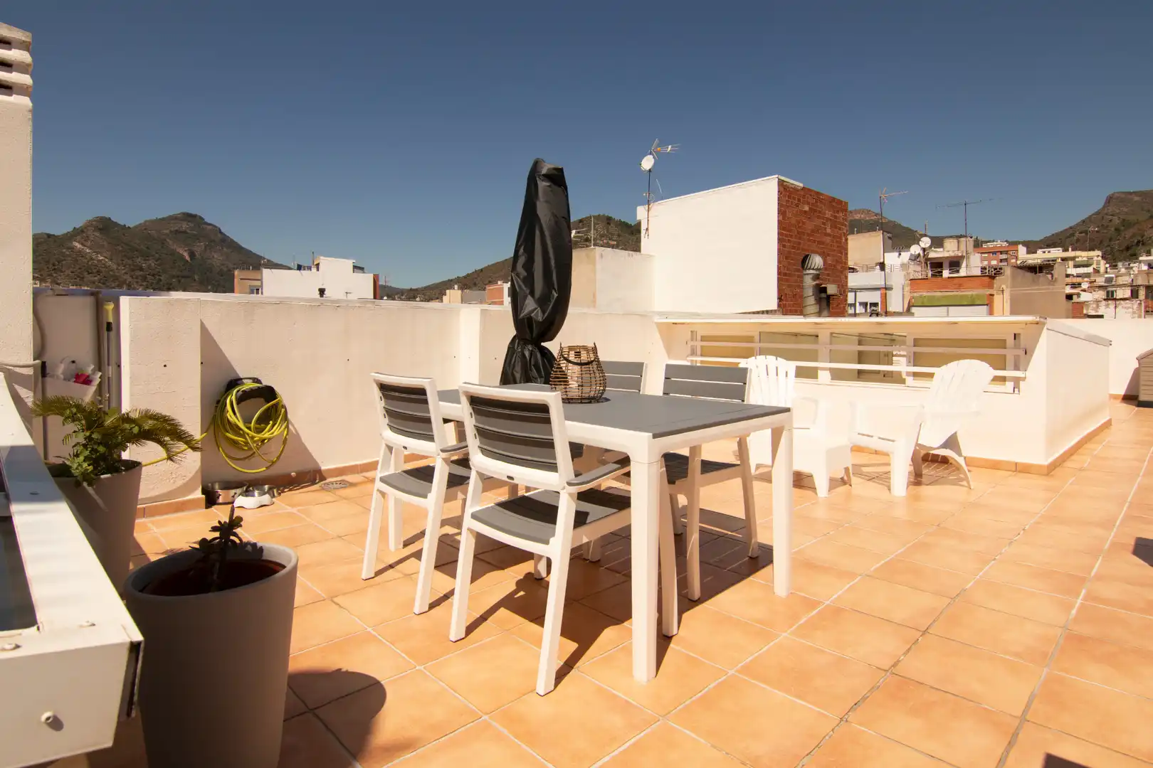 Terrassa de Casa adosada en venda en La Vall d'Uixó amb Calefacció, Terrassa i Forn