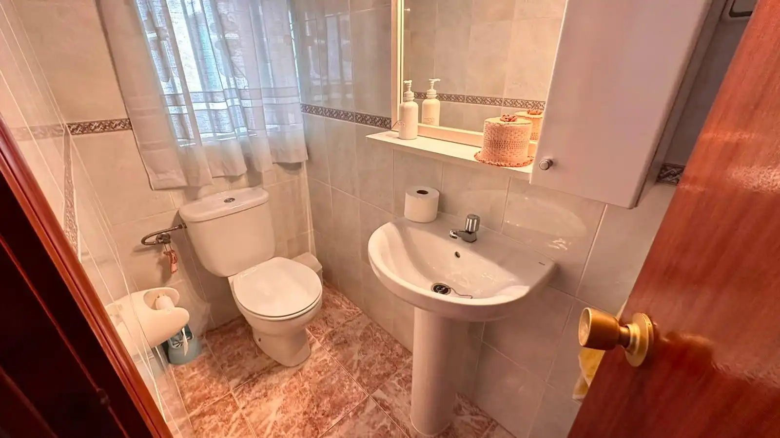 Baño de Casa o chalet en venta en Manuel con Aire acondicionado