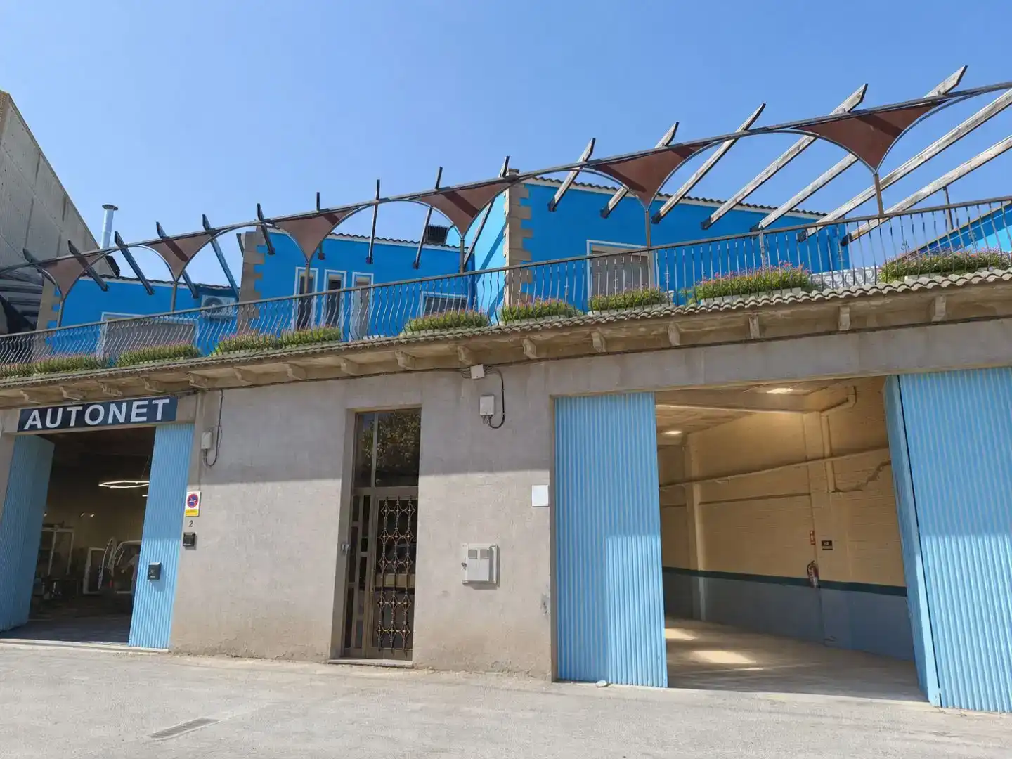 Vista exterior de Casa o xalet en venda en Bellpuig amb Aire condicionat i Balcó