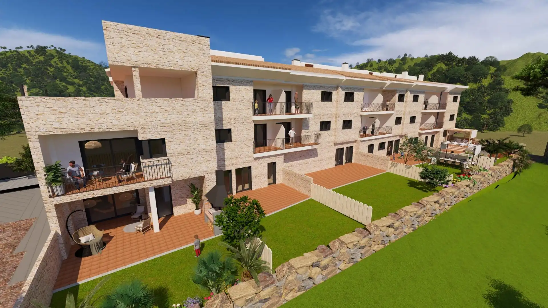 Vista exterior de Planta baja en venta en Palafolls con Aire acondicionado, Calefacción y Jardín privado