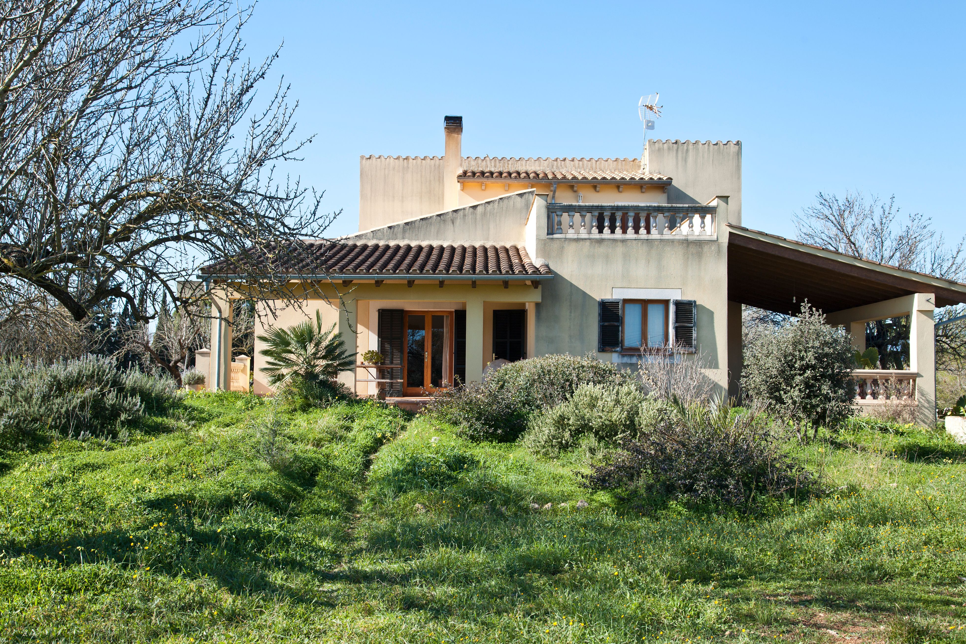 Vista exterior de Finca rústica en venda en Inca amb Calefacció i Terrassa