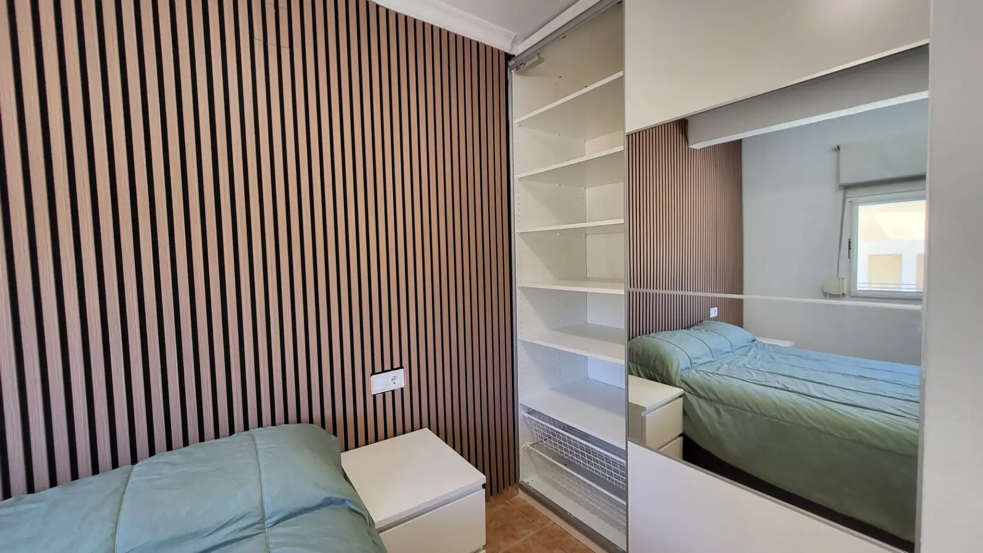 Bedroom of Flat for sale in Málaga  with Air Conditioner