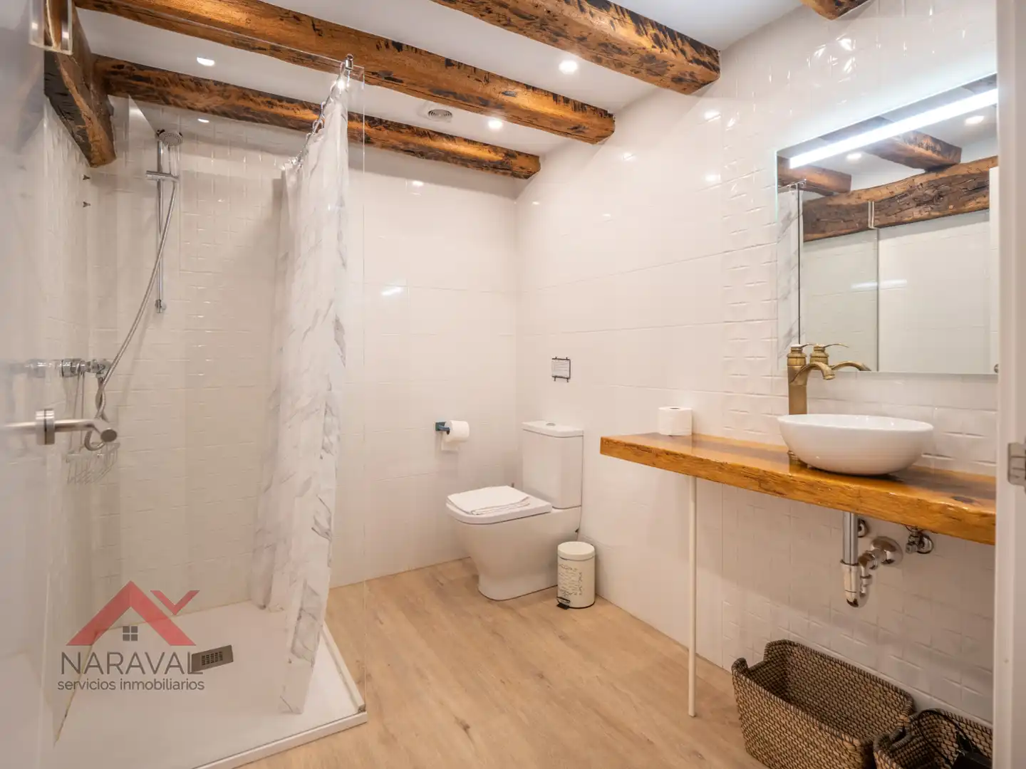 Bany de Casa o xalet en venda en Valdegovia / Gaubea amb Calefacció, Jardí privat i Terrassa