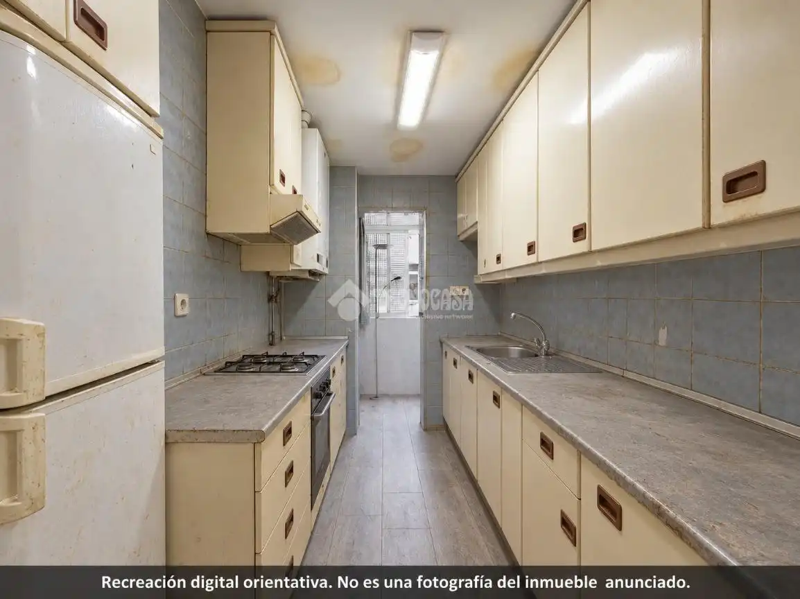 Kitchen of Flat for sale in Ciudad Lineal