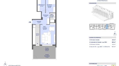 Photo 2 from new construction home in Flat for sale in C/carrasco I Fomriguera, 8, La Bordeta, Lleida