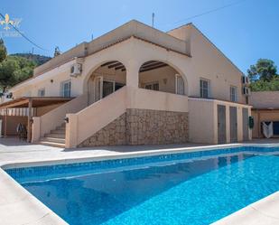 Schwimmbecken von Einfamilien-Reihenhaus zum verkauf in L'Alfàs del Pi mit Klimaanlage, Terrasse und Schwimmbad