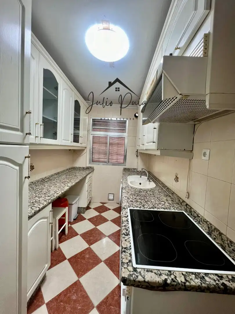 Kitchen of Flat for sale in Coria del Río  with Air Conditioner and Furnished