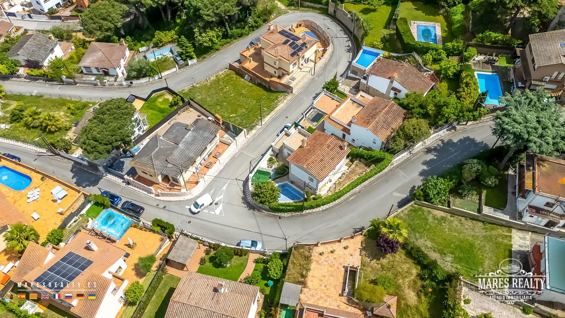 Exterior view of Houses for sale in Lloret de Mar  with Air Conditioner, Heating and Private garden