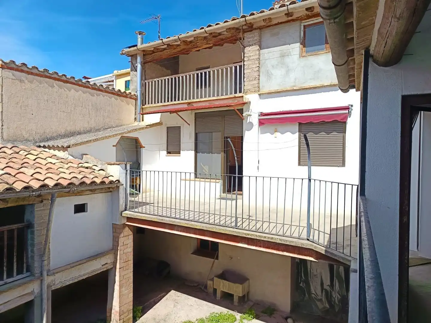 Exterior view of Country homes for sale in Estadilla  with Heating, Terrace and Storage room