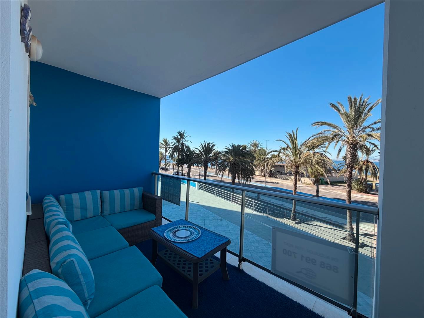 Terrace of Flat for sale in La Manga del Mar Menor  with Air Conditioner, Heating and Terrace