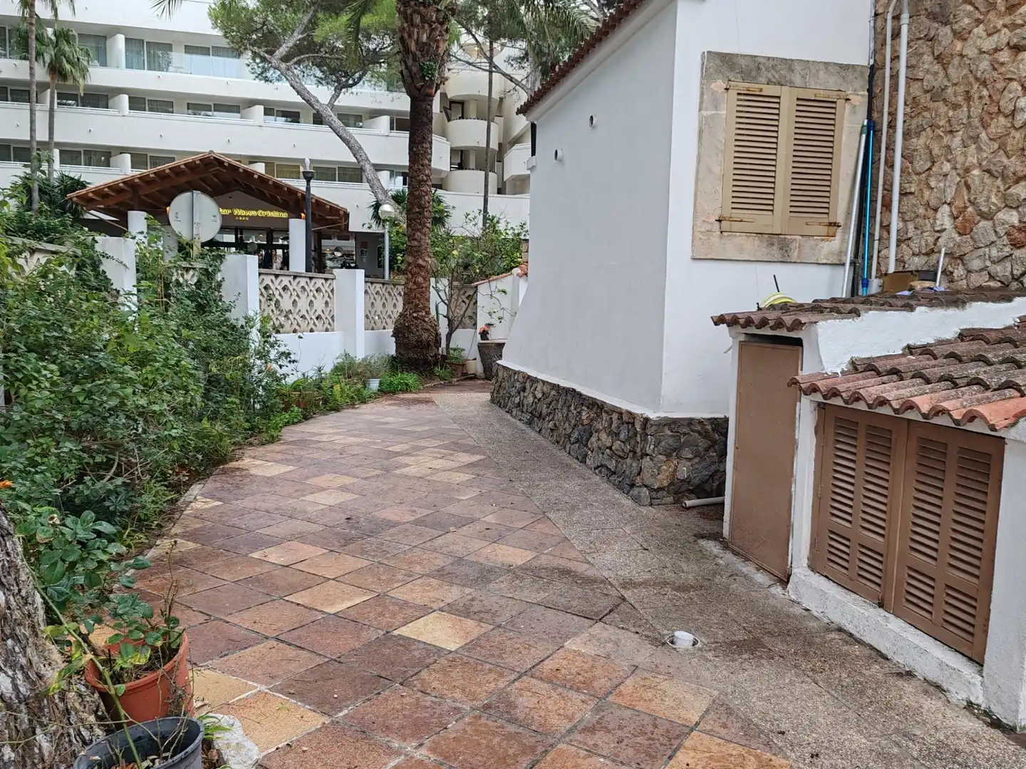 Vista exterior de Casa o xalet en venda en  Palma de Mallorca amb Aire condicionat, Jardí privat i Terrassa
