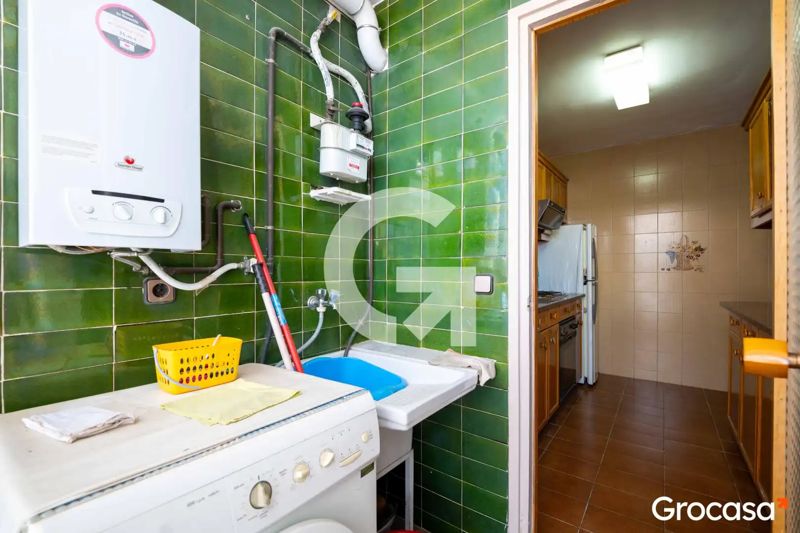 Kitchen of Flat for sale in Mataró  with Oven and Balcony