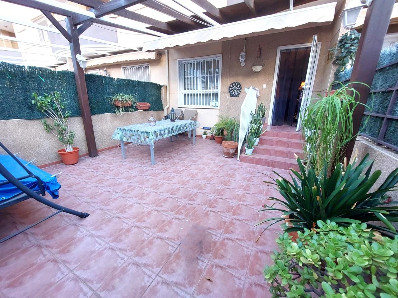 Terrace of House or chalet for sale in Elche / Elx  with Air Conditioner, Heating and Private garden