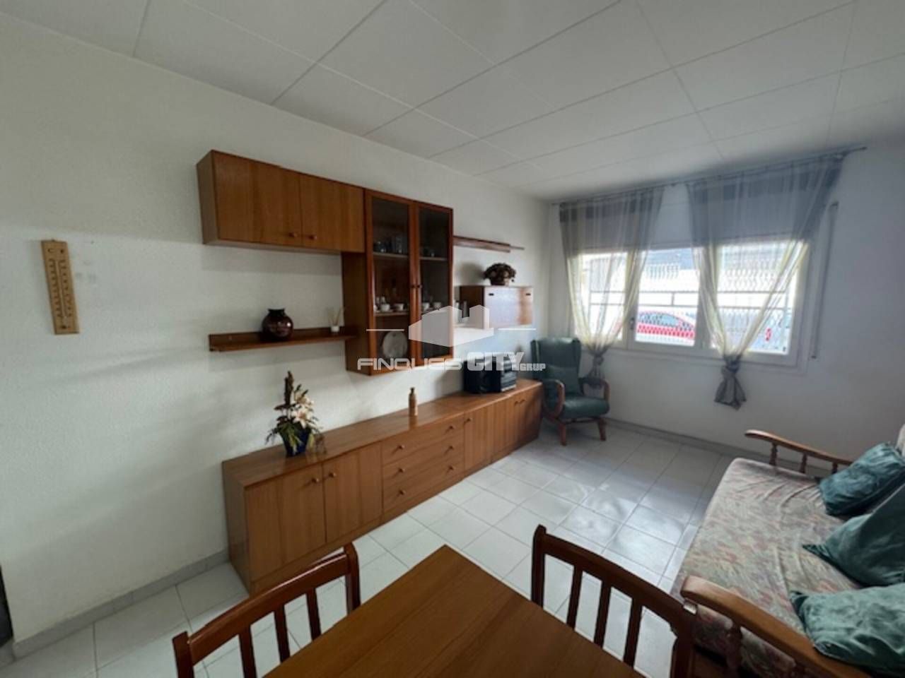 Sala d'estar de Pis en venda en Blanes amb Aire condicionat, Traster i Moblat