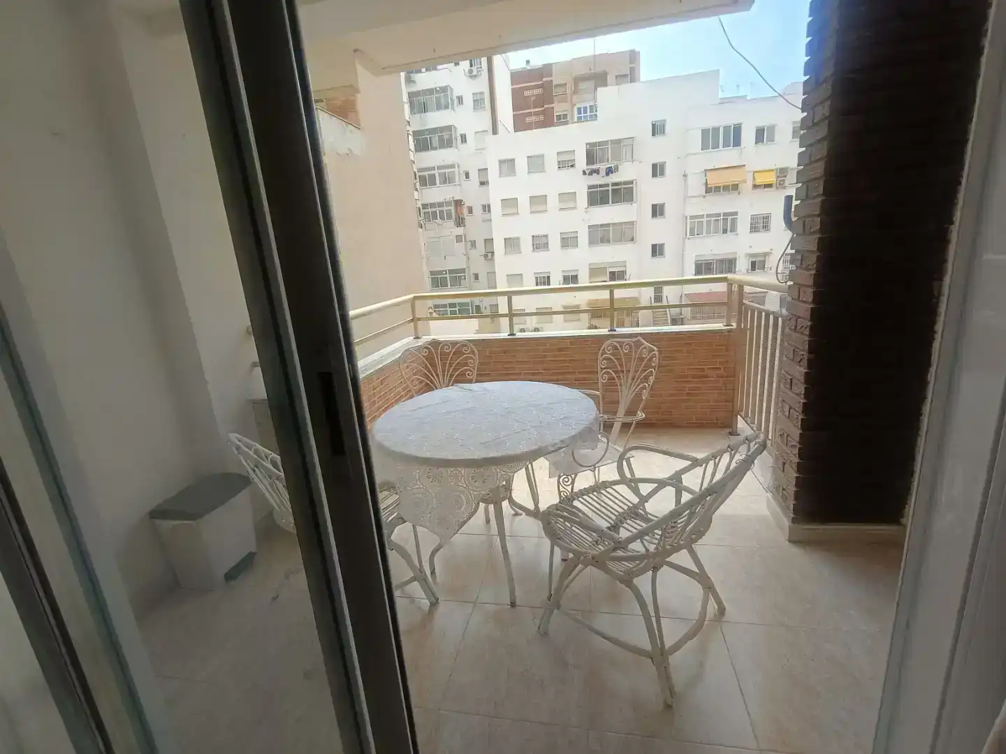 Terrasse von Wohnungen zur Miete in Cartagena mit Ofen, Waschmaschine und Mikrowelle