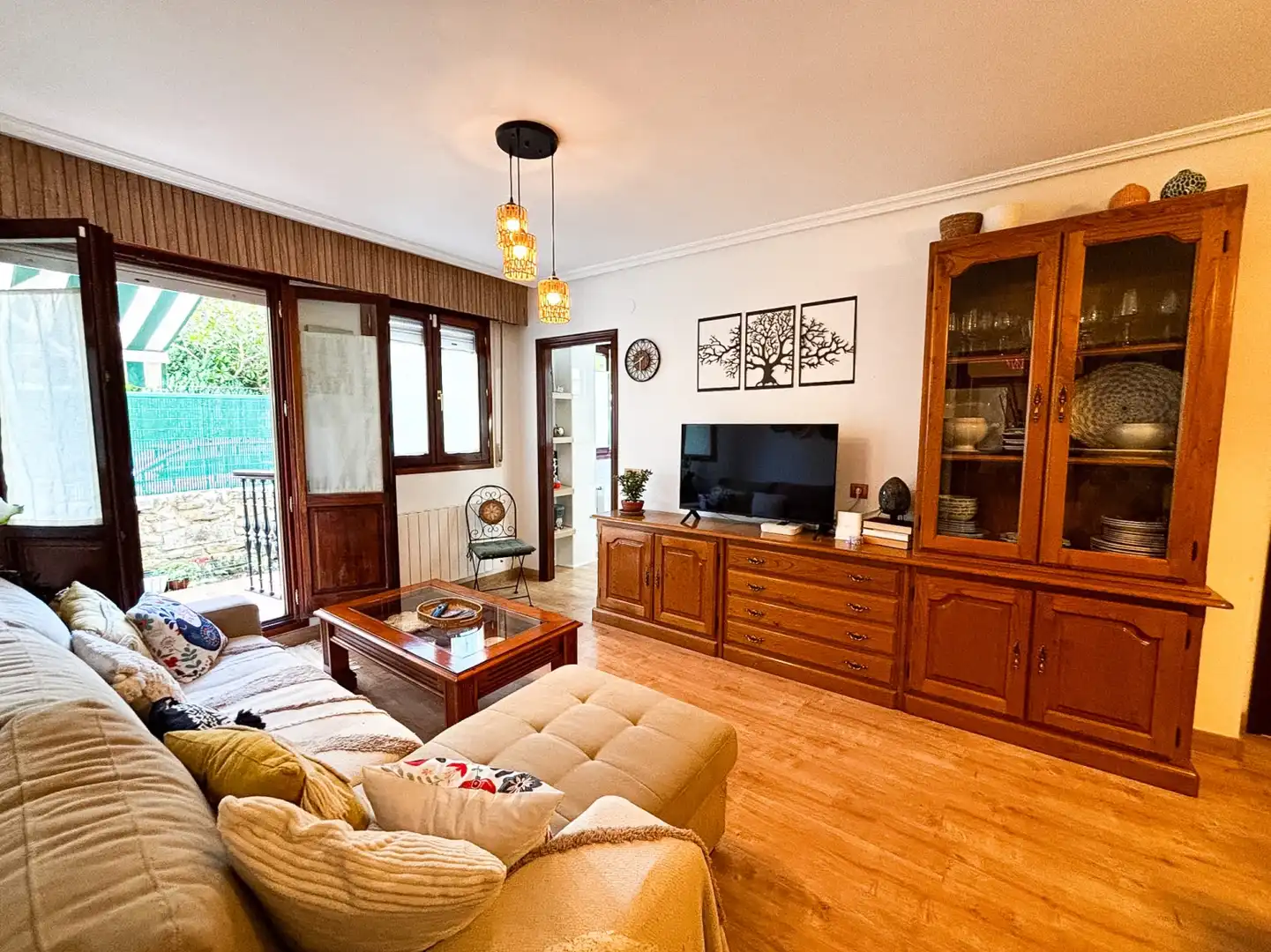 Living room of Flat for sale in Meruelo  with Heating, Private garden and Terrace