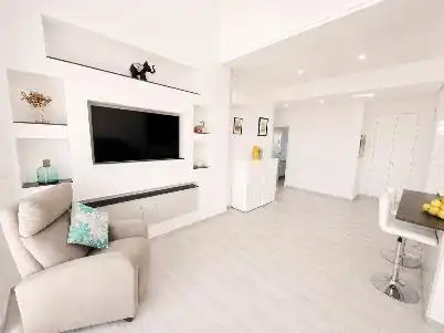 Sala d'estar de Casa o xalet en venda en Torre-Pacheco amb Aire condicionat, Jardí privat i Moblat