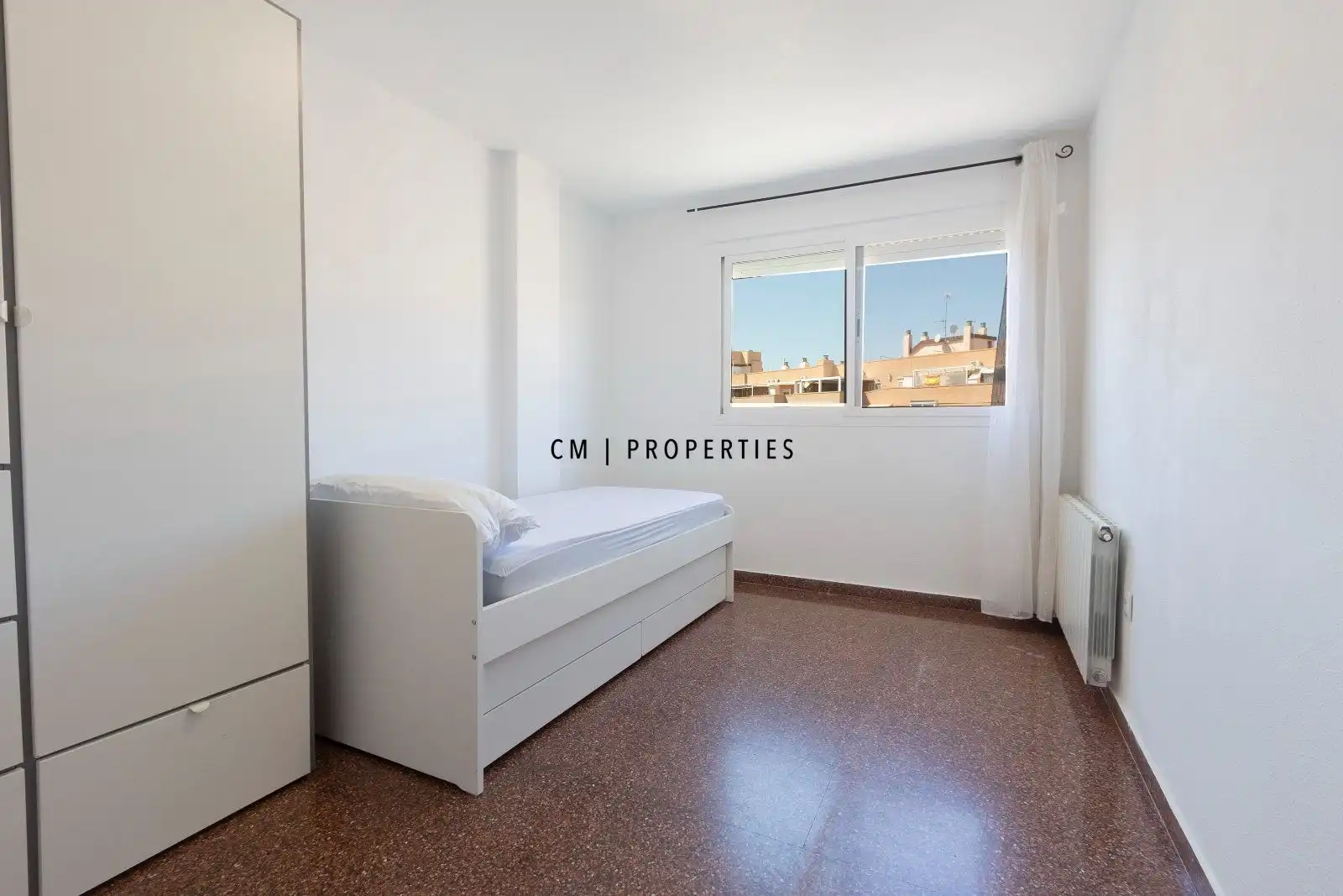 Schlafzimmer von Maisonette zur Miete in Sagunto / Sagunt mit Klimaanlage, Heizung und Möbliert