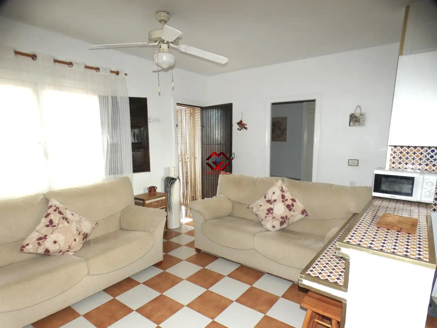 Sala d'estar de Àtic en venda en Puerto de Mazarrón