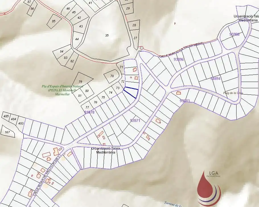 Terrenos y solares en venta en ALDEA DE VALLFLOR, imagen 2