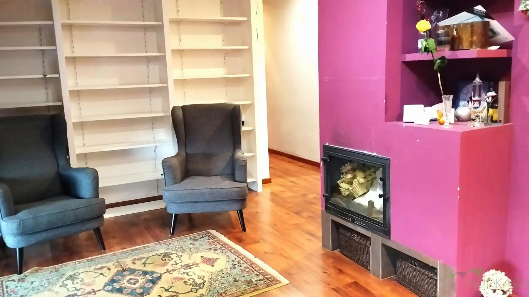 Living room of Flat for rent in Oviedo   with Heating, Furnished and Pets allowed