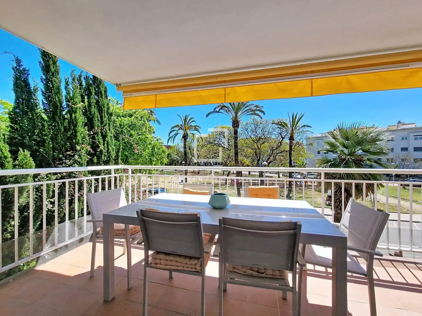 Terrace of Flat for sale in Vilanova i la Geltrú  with Air Conditioner, Heating and Terrace