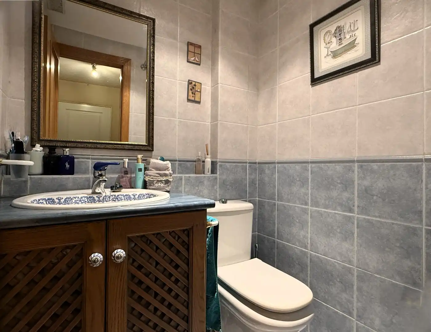 Baño de Casa adosada en venta en Guadalajara con Aire acondicionado, Calefacción y Terraza