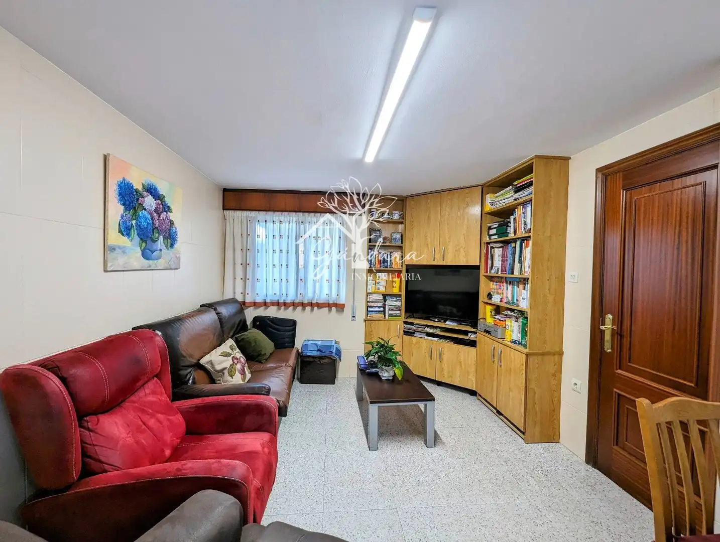 Living room of Houses for sale in Ferrol  with Heating, Parquet flooring and Terrace