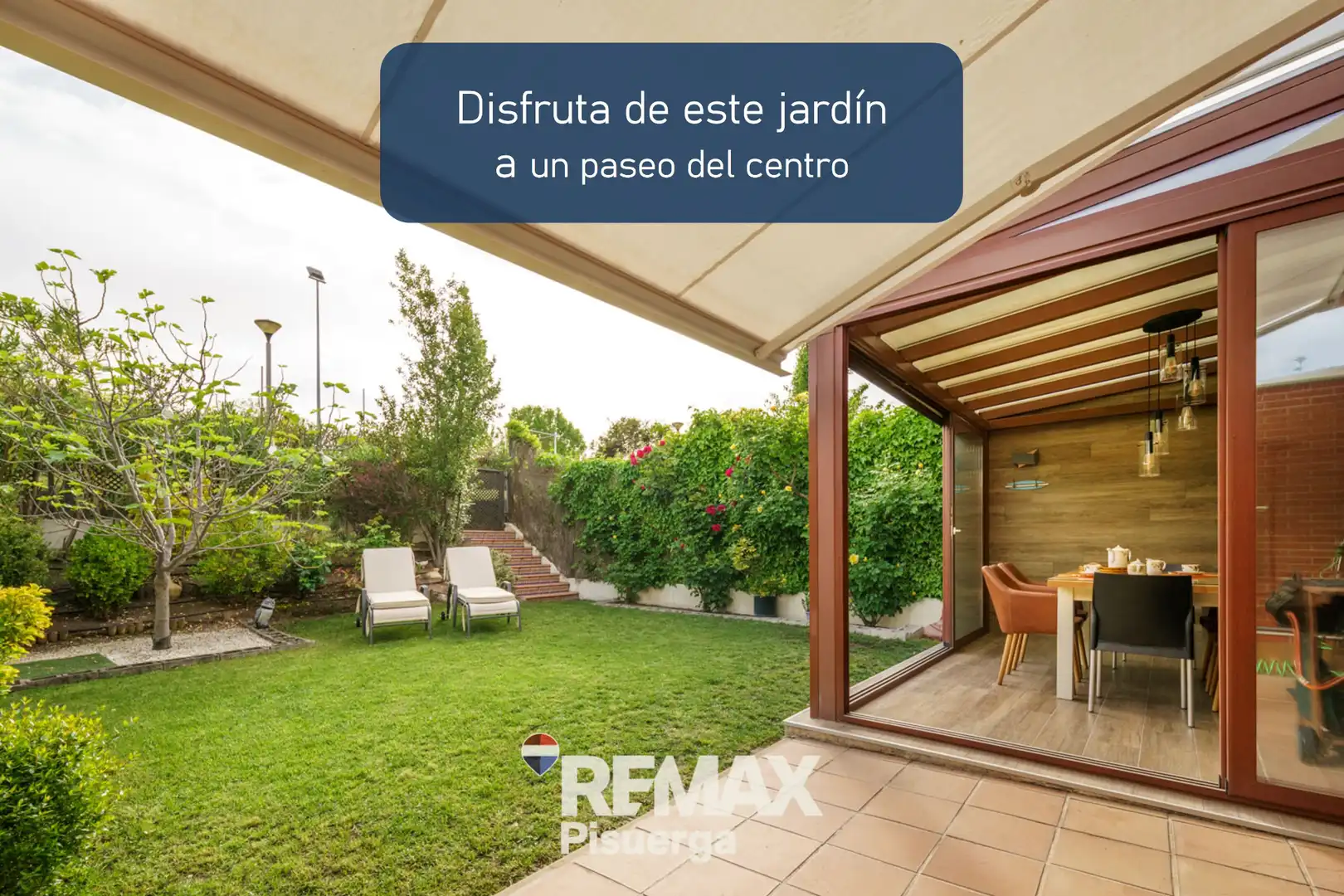 Jardín de Casa o chalet en venta en Valladolid con Aire acondicionado, Jardín privado y Terraza