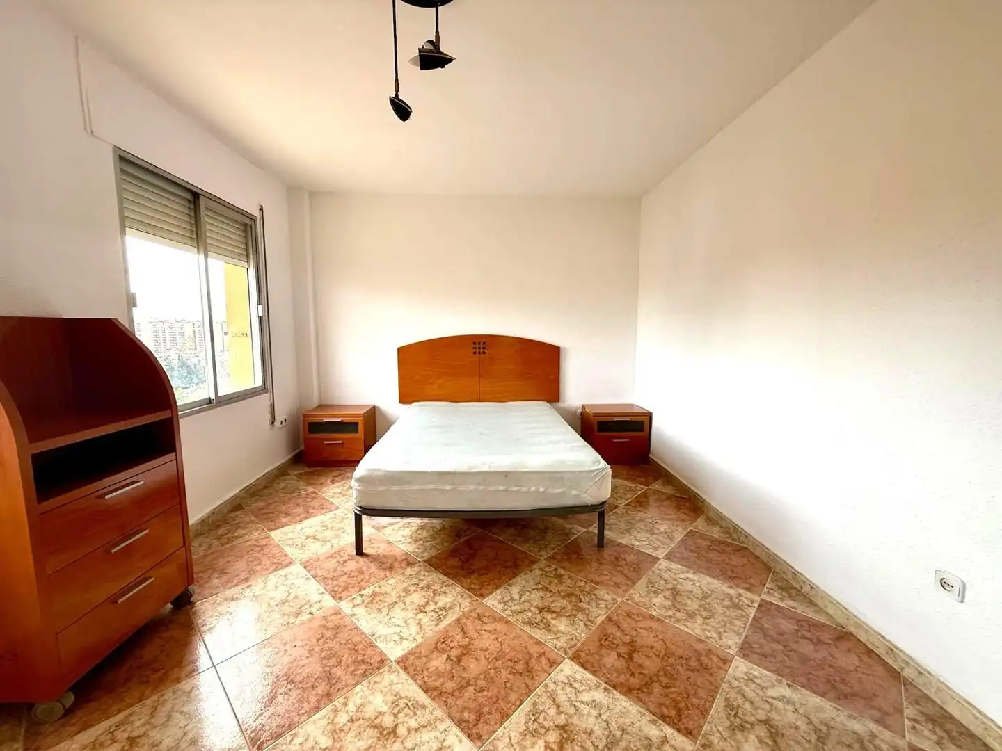 Bedroom of Flat for sale in Málaga  with Terrace, Furnished and Balcony