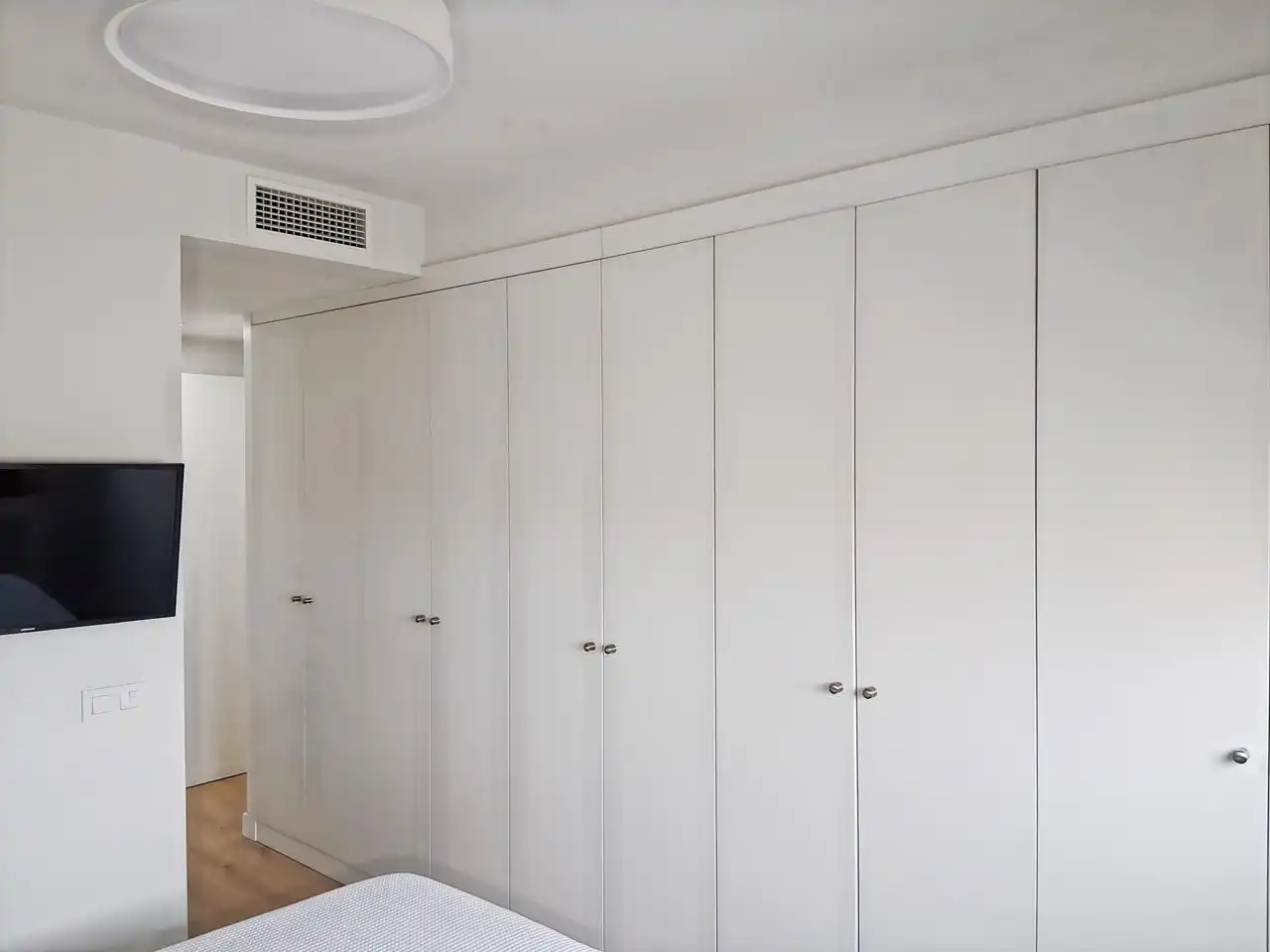 Schlafzimmer von Wohnung zum Verkauf in Madrid mit Klimaanlage, Heizung und Terrasse