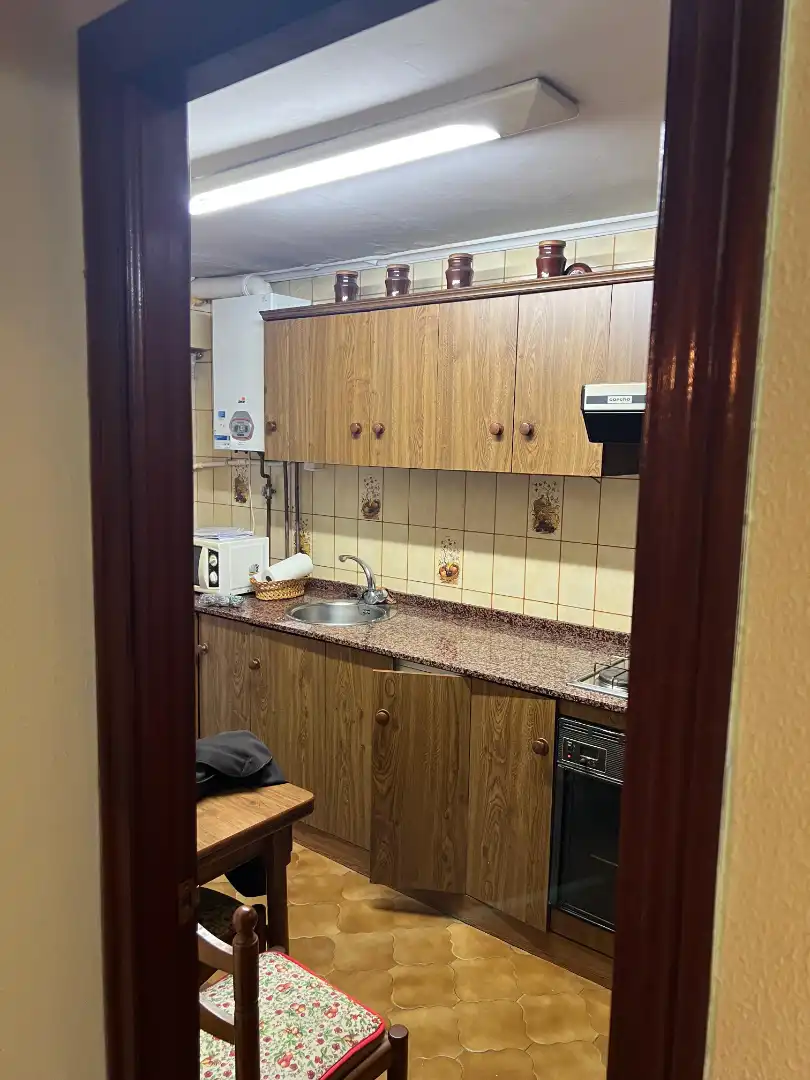 Cocina de Piso en venta en Avilés con Terraza y Amueblado