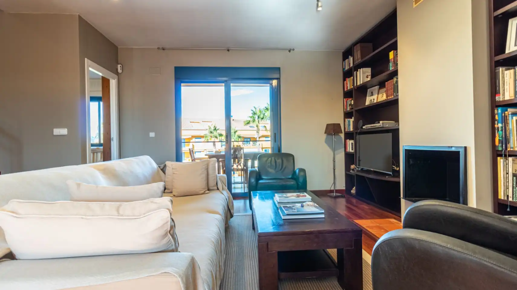Living room of Attic for sale in Dénia  with Air Conditioner, Heating and Private garden