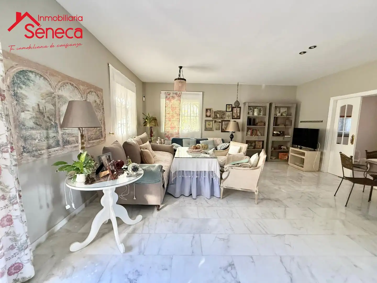 Sala d'estar de Casa o xalet en venda en Alcolea amb Aire condicionat, Calefacció i Terrassa