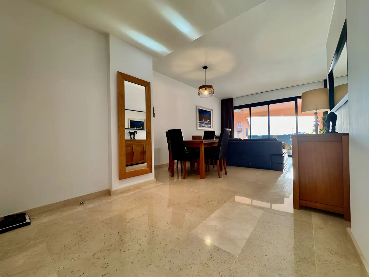 Dining room of Ground floor for sale in Mijas  with Air Conditioner, Terrace and Storage room