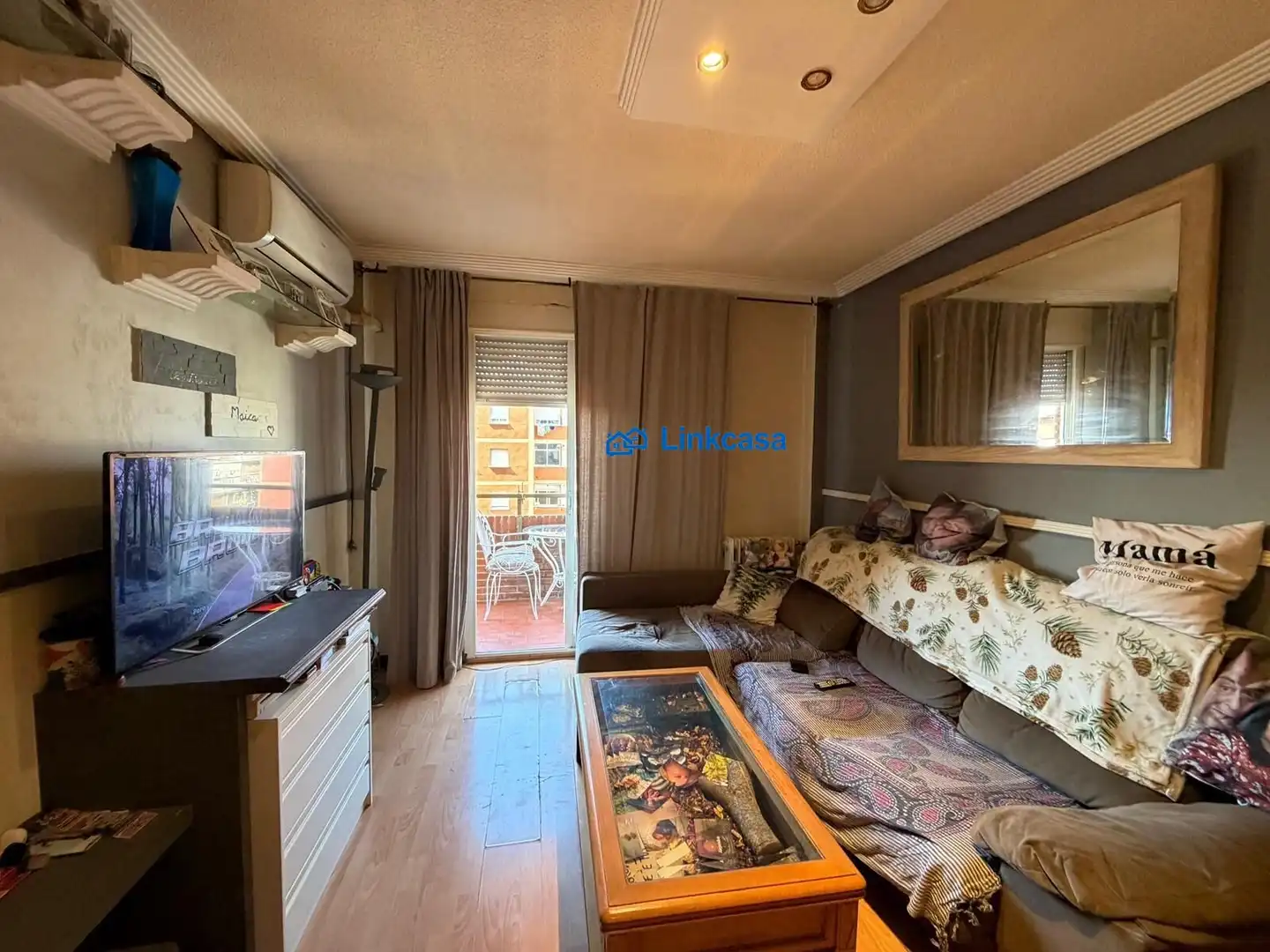 Bedroom of Flat for sale in Móstoles  with Air Conditioner, Heating and Terrace
