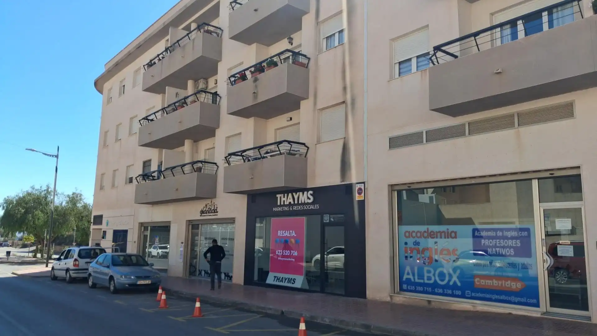 Vista exterior de Garaje en venta en Albox