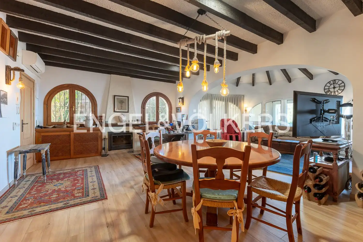 Comedor de Casa o chalet en venta en Jávea / Xàbia con Aire acondicionado, Calefacción y Jardín privado